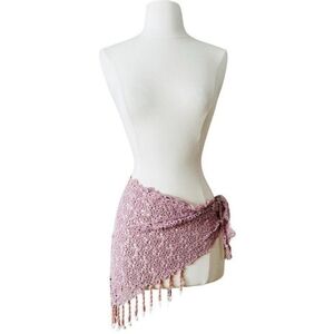 Urban Outfitters Sarong Cover-Up Seashells S/M